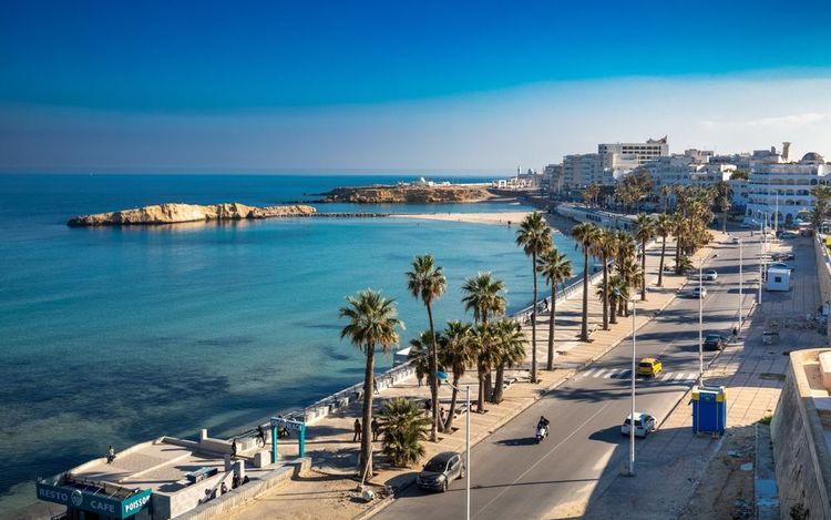 Le littoral de Monastir.