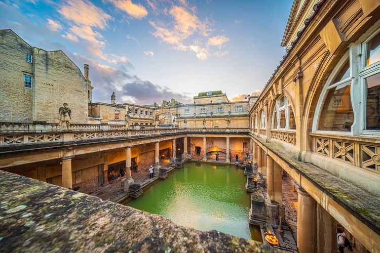 Thermes de Bath, Angleterre