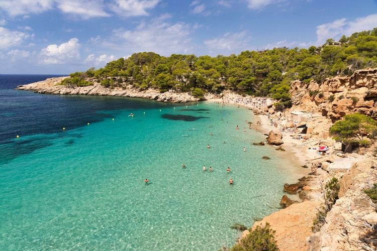 Cala Saladeta, Ibiza