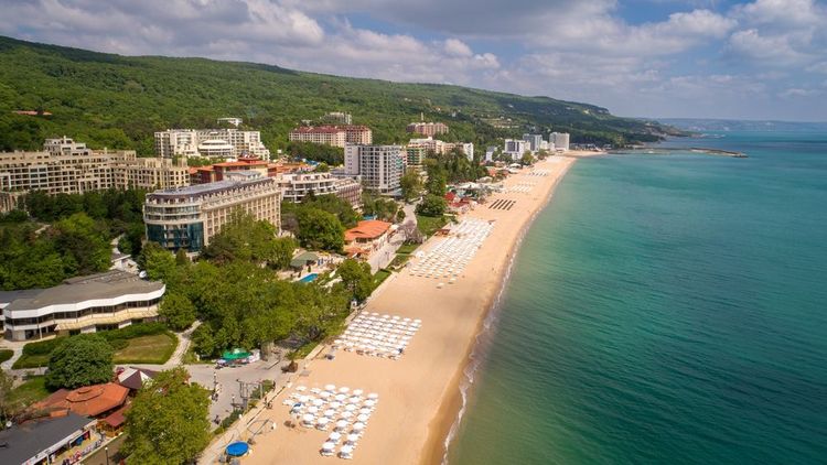 Golden Sands, près de Varna en Bulgarie