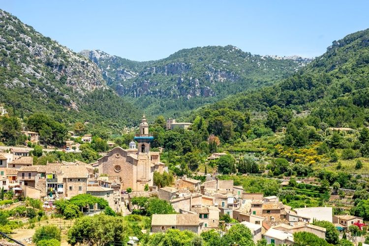 La vieille ville de Valldemossa, Majorque Espagne
