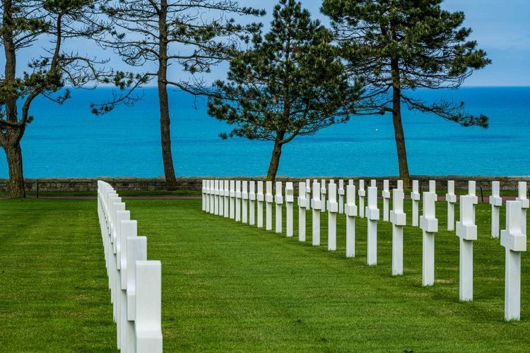 Omaha Beach et son cimetière historique