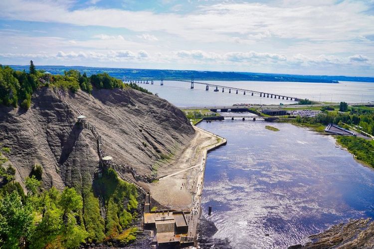 Québec, Canada Le lac Saint Laurent 