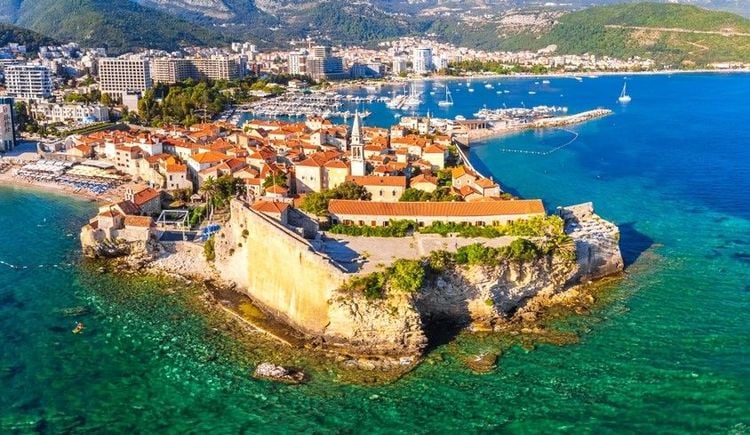 La citadelle de Budva, témoin de l'époque médiévale