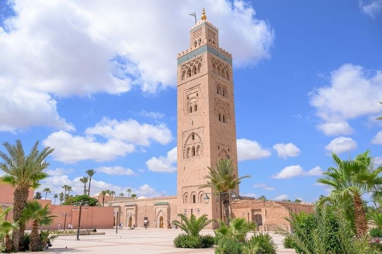 Mosquée de Koutoubia, Marrakech, Maroc