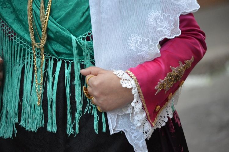 Costume pendant le festival de Sant'Antioco