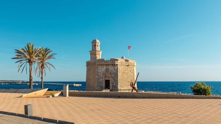 Château de Sant Nicolau à Ciutadella, Minorque.