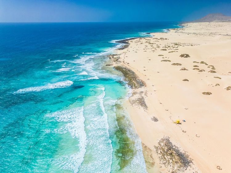 Dunes de Corralejo à Fuerteventura, Îles Canaries