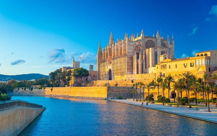 La cathédrale de Palma de Majorque