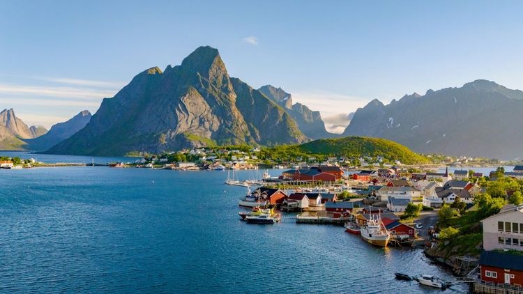 Les îles Lofoten, une destination très touristique de la Norvège