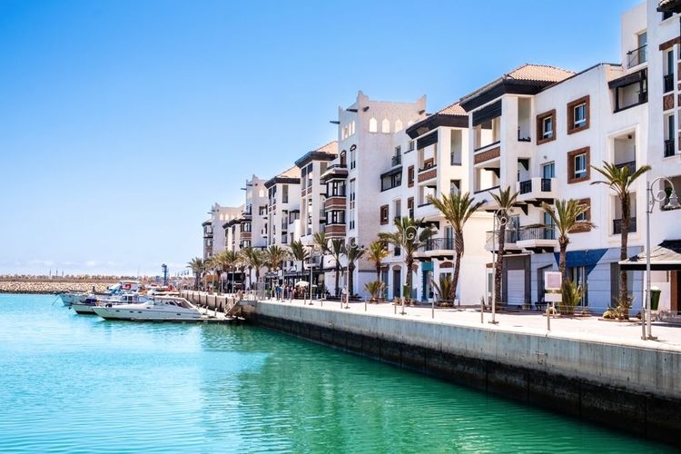 La marina d'Agadir.
