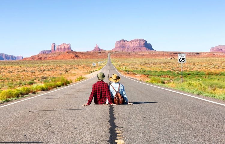 En route pour Monument Valley