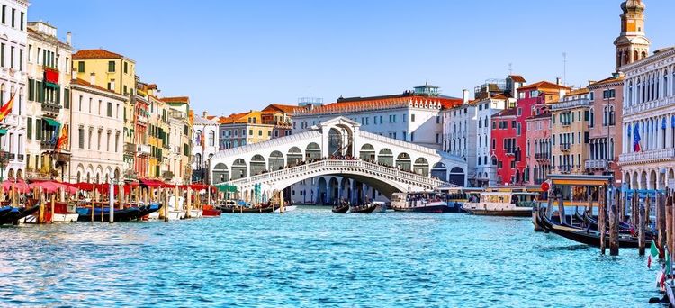 Le Grand Canal de Venise.