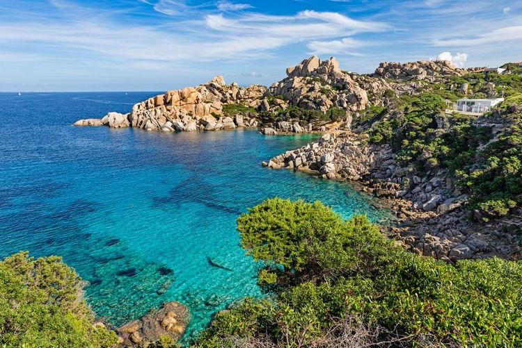 Cala Spinosa, près du village de Santa Teresa di Gallura, Sardaigne