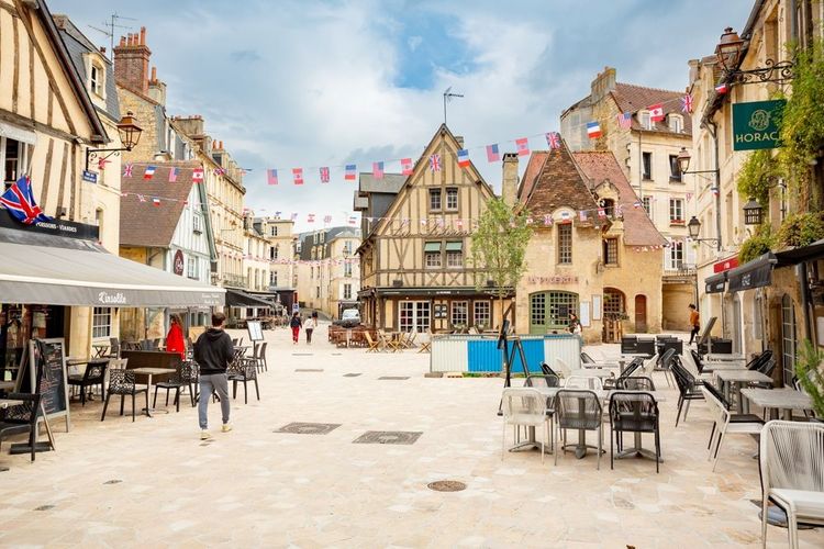 Le quartier du Vaugueux à Caen