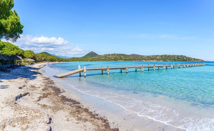 Plage de Santa Giulia, Corse