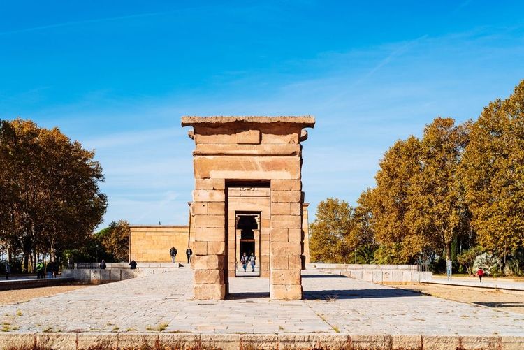 Le Temple de Debod, une bel perspective
