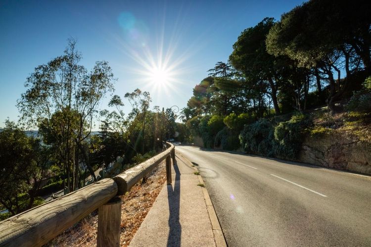 Sur les routes du Var.