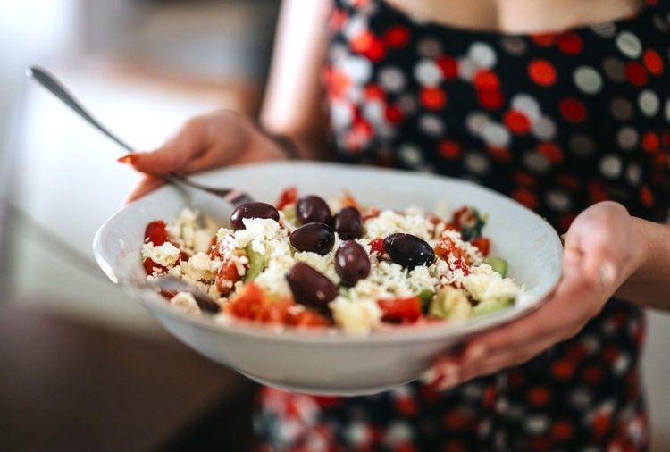 La salade grecque, un incontournable partout dans les Cyclades dont la qualité dépend pour beaucoup du fromage utilisé