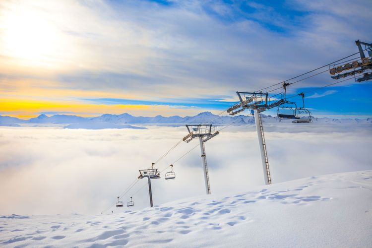 Les 3 Vallées, das größte Skigebiet der Welt