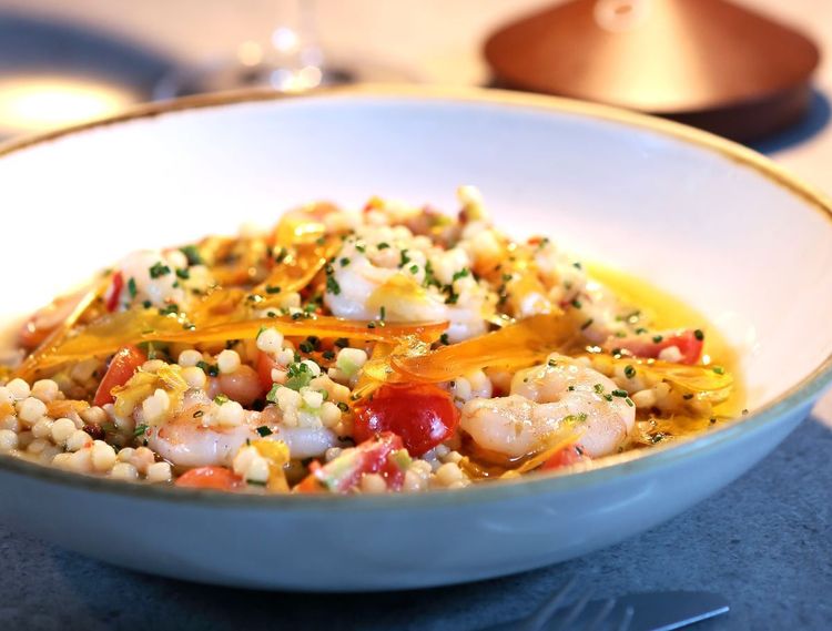 La fregula avec la tête
