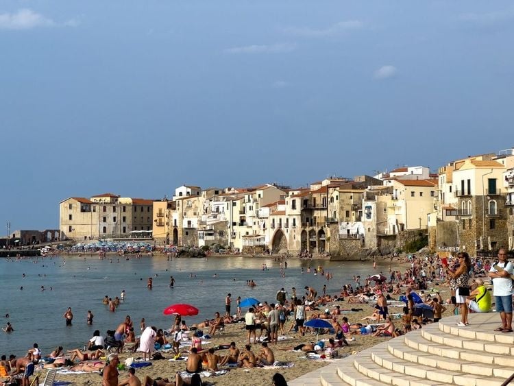 Cefalu, Sicile.