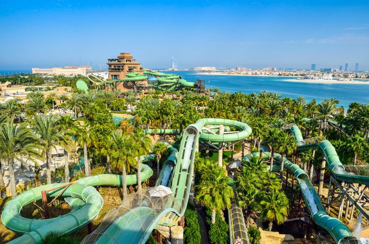 Aquaventure Waterpark, the world's largest water park