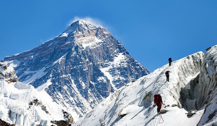 L'ascension de l'Everest, vers le camp de base du parc national de Sagarmatha
