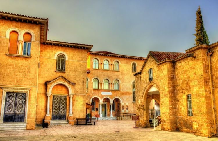 Le musée byzantin dans le palais de l'Archevêque