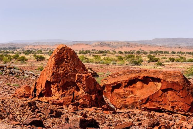 Twyfelfontein, Namibie