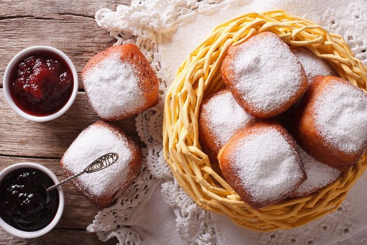 Les traditionnels beignets de la Nouvelle-Orléans.