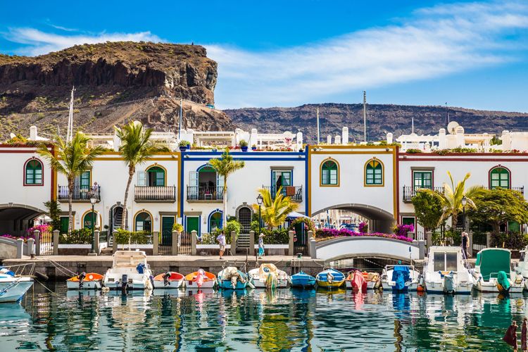 Toda la belleza de Canarias, en el Puerto de Mogán