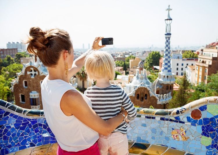 Parc Güell en famille