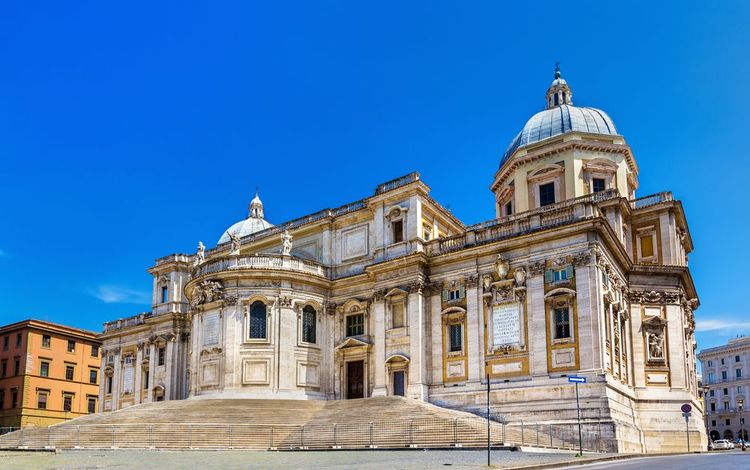 La basilique Santa Maria Maggiore en plein cœur de Rome