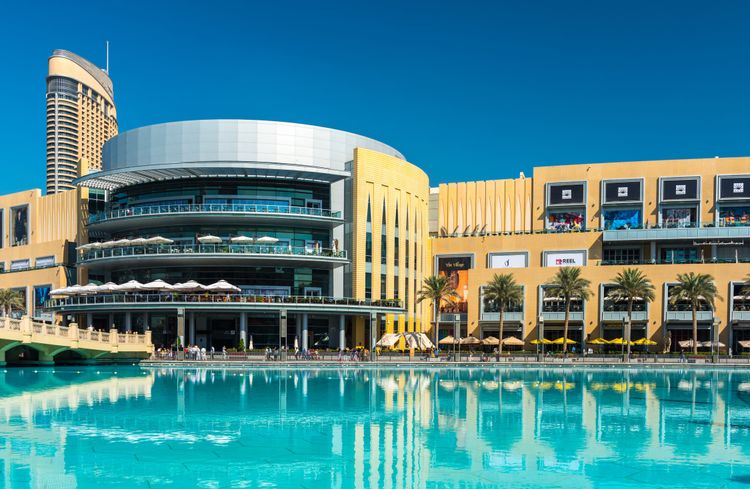 Passeggiate nel Dubai Mall, il centro commerciale più grande del mondo
