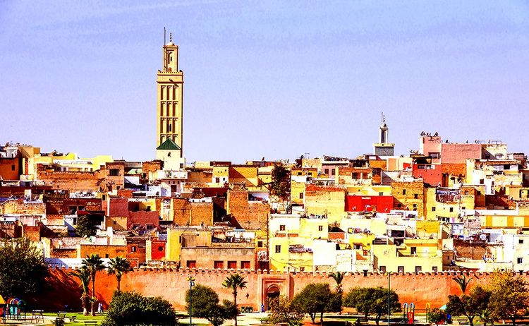 Vue sur Meknès