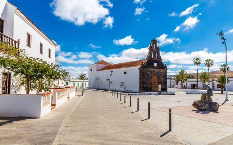 Eglise Sainte-Anne, Casillas del Angel, Fuerteventura, Espagne