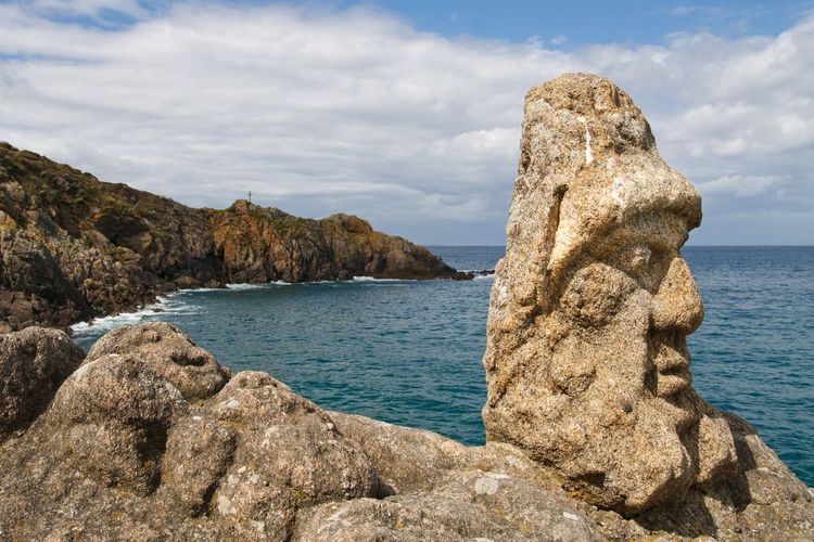 Roca tallada en Rothéneuf