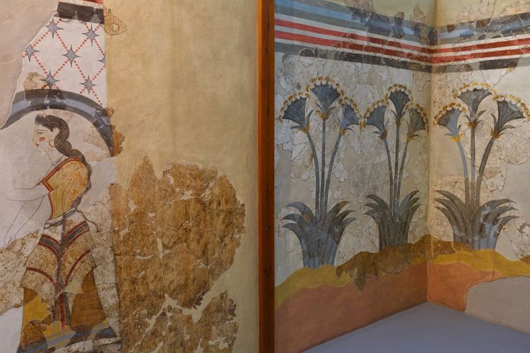 Minoan frescoes