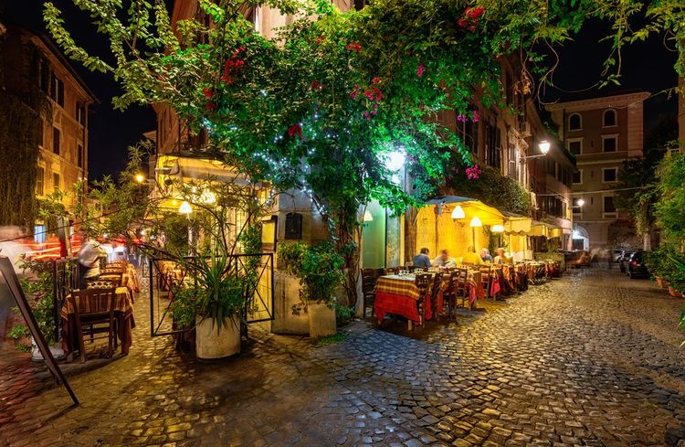 La vie nocturne de Rome