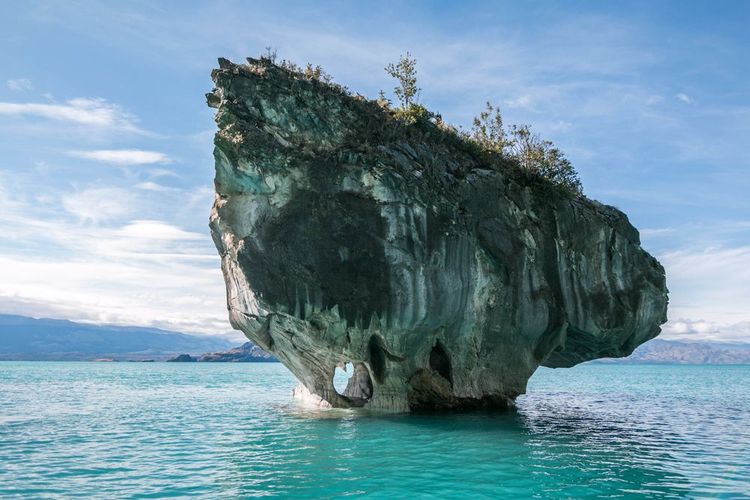 Cathédrale de Marbre, Lac Général Carrera, Chili