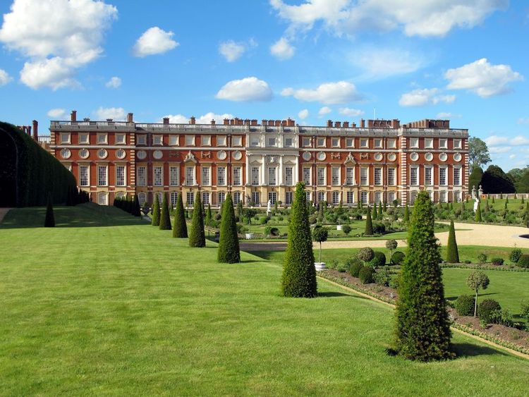 Hampton Court Palace en Angleterre