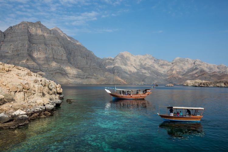 Esplorare la penisola di Musandam, in  Oman