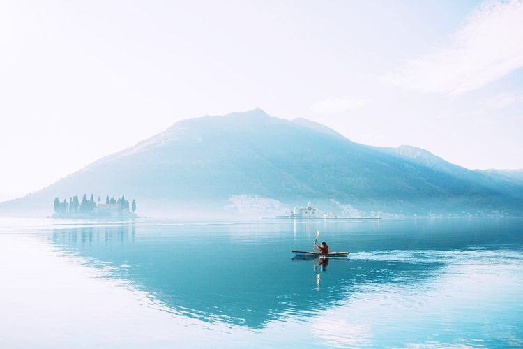 Kayak à Perast vers les îles Saint-George et Notre-Dame-des-Rochers