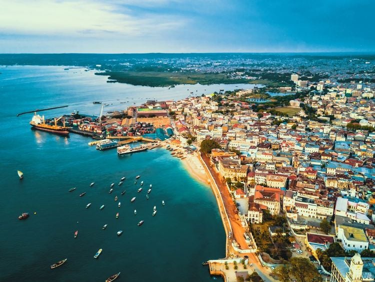 Piérdase en Stone Town, la capital del archipiélago.