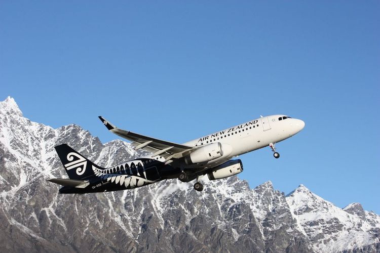 Airbus de la compagnie Air New Zealand