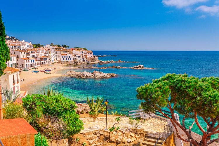 Village de pêcheurs pittoresque de la Costa Brava.