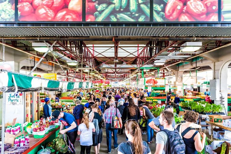 Marché Jean Talon, Montréal, Canada