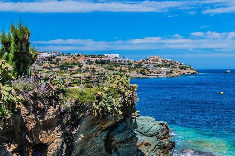 La crique d'Agia Pelagia.