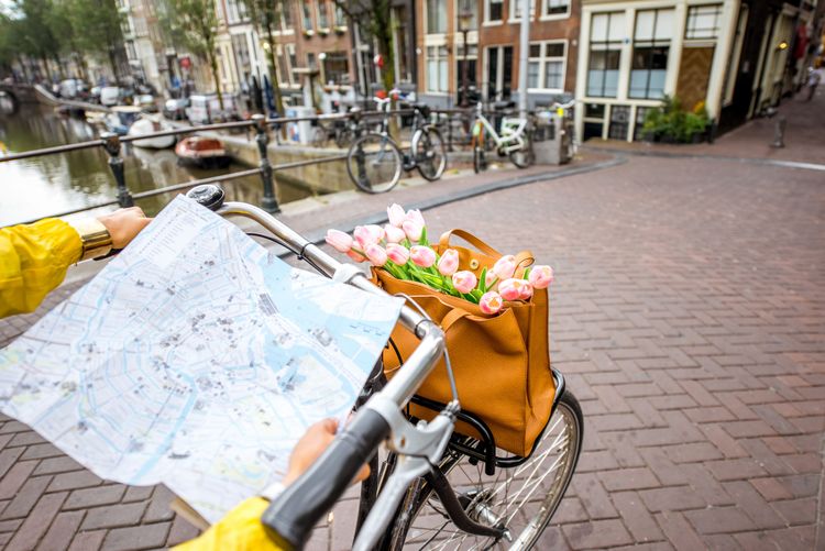 Découvrir Amsterdam en vélo